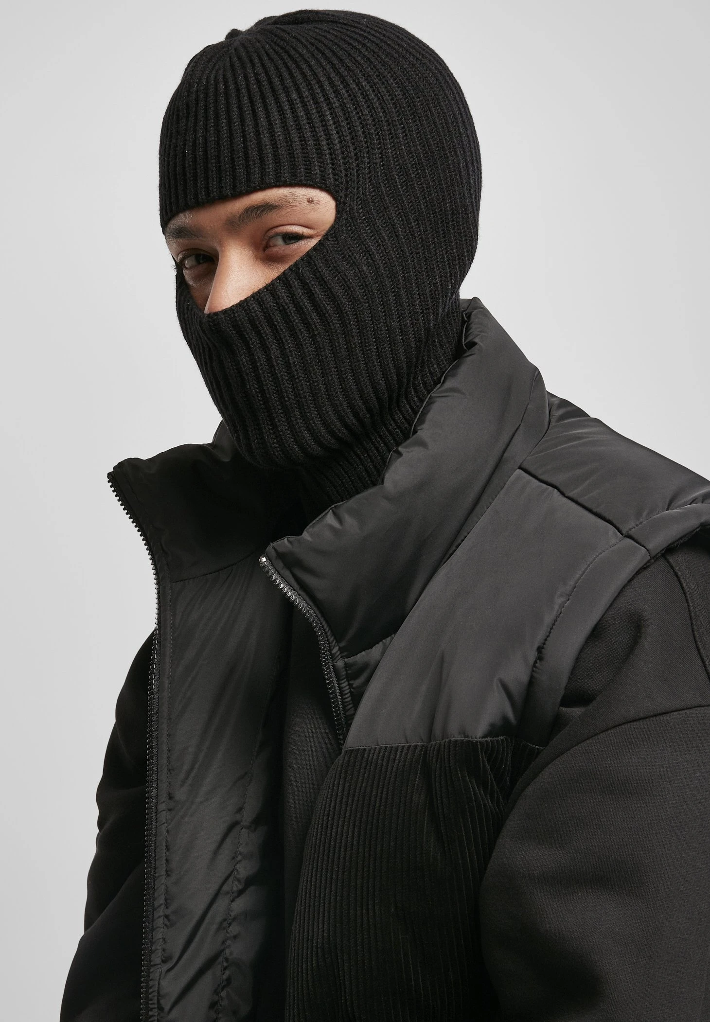 URBAN CLASSICS Balaclava - Muts - Black 3 URBAN CLASSICS Balaclava - Muts - Black