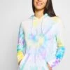URBAN CLASSICS Ladies Tie Dye Hoody - Hoodie - Multi-Coloured