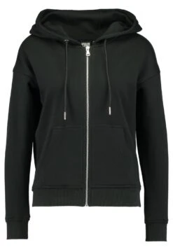 URBAN CLASSICS Hoody - Sweater Met Rits - Black -Urban Classics b739af34937a448c8044c7e2c974c9b6