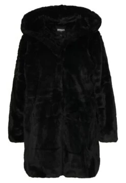 Ladies Hooded Coat - Winterjas - Black -Urban Classics b7d9d58c5c4c47c0ba583828cbb3a411