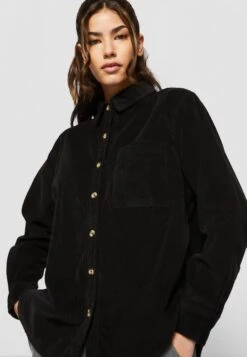 URBAN CLASSICS Ladies Corduroy Oversized Shirt - Overhemdblouse - Black 13 URBAN CLASSICS Ladies Corduroy Oversized Shirt - Overhemdblouse - Black -Urban Classics b7e23bbe7ecb4f62adb0f267a75d5e66