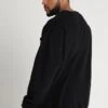 URBAN CLASSICS Oversized Open Edge Crew- Sweater - Schwarz -Urban Classics b7e72989d8c147a59d3d7e1c4ced3f23