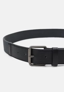 URBAN CLASSICS Stretch Basic Belt Unisex 2 Pack - Riem - Black/Charcoal -Urban Classics b8224d2aef2c498eb48da556919b2e5c