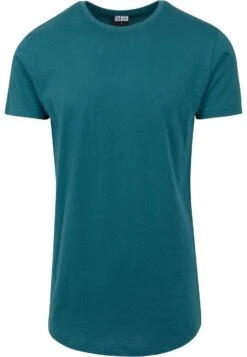 URBAN CLASSICS Shaped Long Do Not Use - T-Shirt Basic - Teal -Urban Classics b89e35e4d536420ea1985a13ff84e3dc