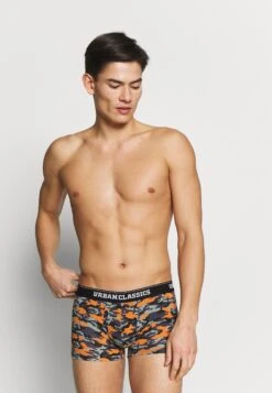 URBAN CLASSICS 3 Pack - Onderbroeken - Blue/ Orange/Black -Urban Classics b93baa9d374641ae82615d4c02f0bb17