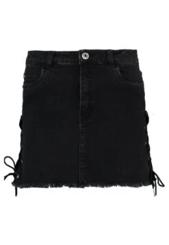 URBAN CLASSICS Lace Up Skirt - Jeansrok - Black Washed 13 URBAN CLASSICS Lace Up Skirt - Jeansrok - Black Washed -Urban Classics b9ba60efa70644b6be6cf577eb57d610