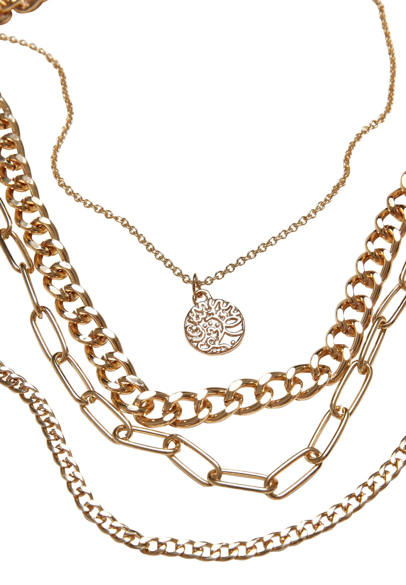 URBAN CLASSICS Ketting - Gold 4 URBAN CLASSICS Ketting - Gold - Afbeelding 2