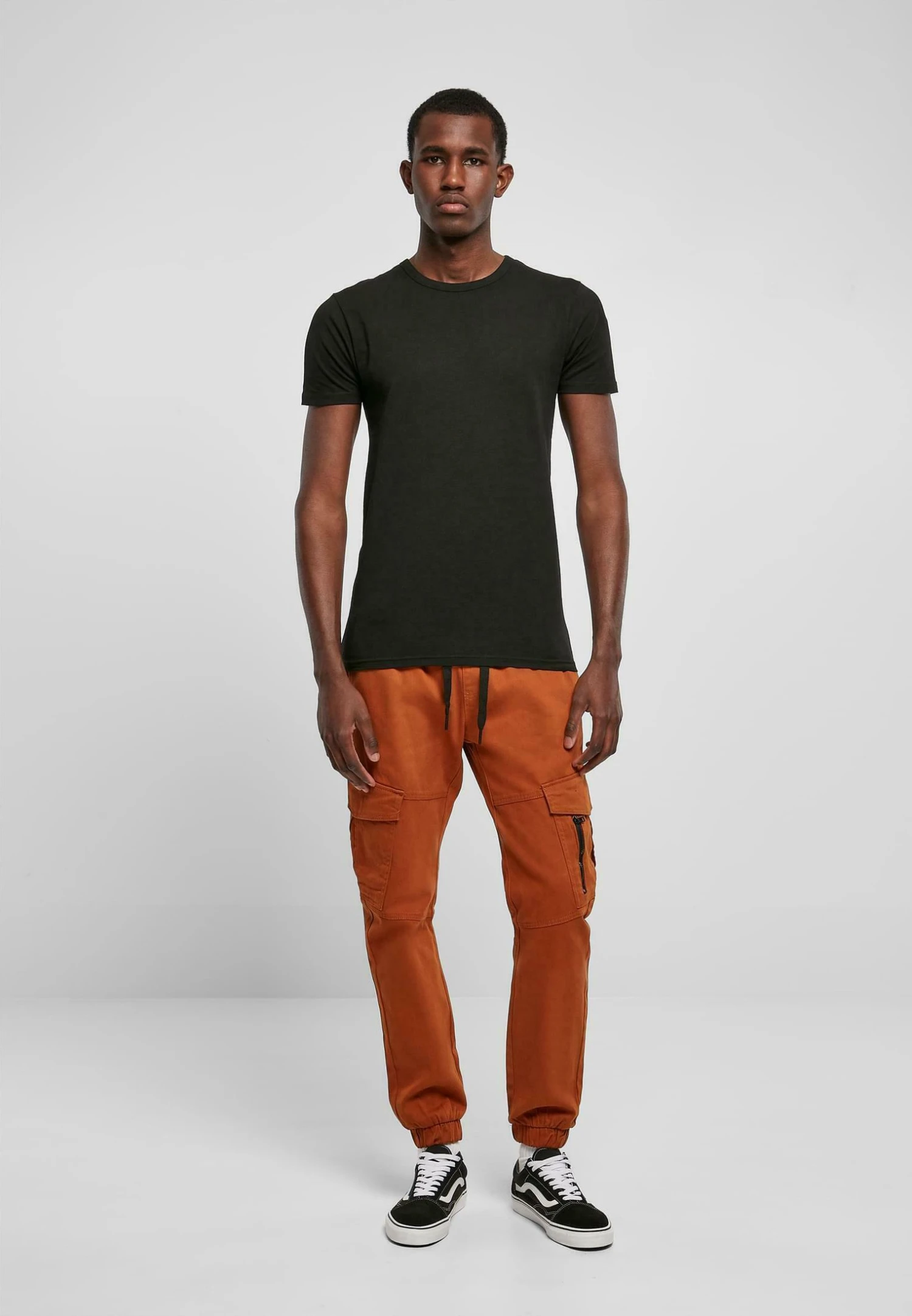 URBAN CLASSICS Zipper D-Ring - Cargobroek - Tobacco 4 URBAN CLASSICS Zipper D-Ring - Cargobroek - Tobacco - Afbeelding 2