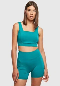 URBAN CLASSICS Squared - Bustier - Watergreen