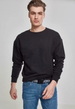 URBAN CLASSICS Jaquard- Riem - Black Black White