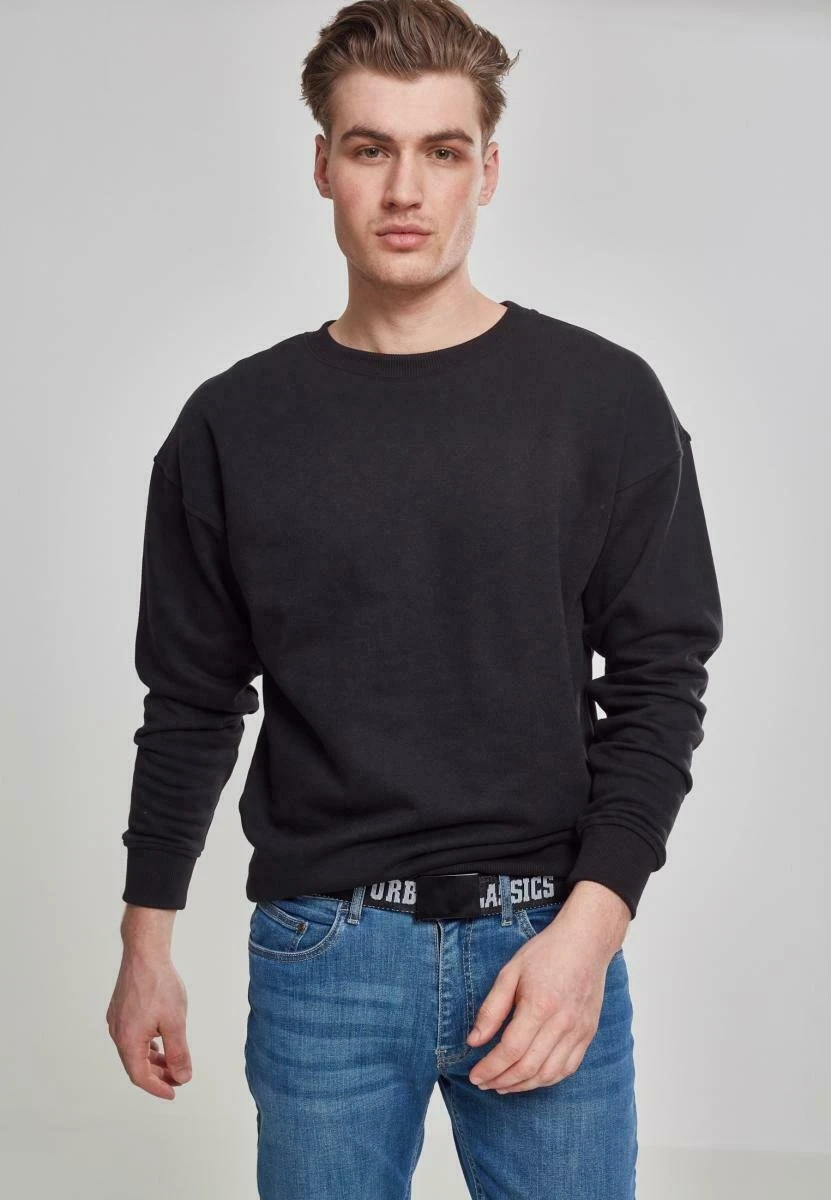 URBAN CLASSICS Jaquard- Riem - Black Black White 3 URBAN CLASSICS Jaquard- Riem - Black Black White