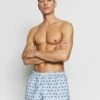 URBAN CLASSICS Melon Swim Shorts - Zwemshorts - Oceanblue