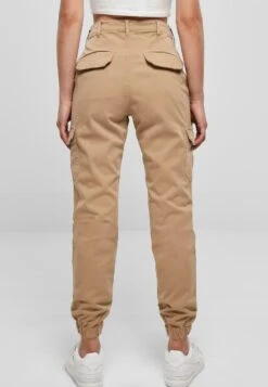 URBAN CLASSICS High Waist - Cargobroek - Unionbeige -Urban Classics bb47a9d79a344fa5938b6bad90be6a10