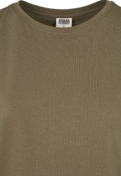 URBAN CLASSICS Extended Shoulder Tee - T-Shirt Basic - Olive -Urban Classics bb9c3ae25d31443ab8f0e6c9c537e3bd