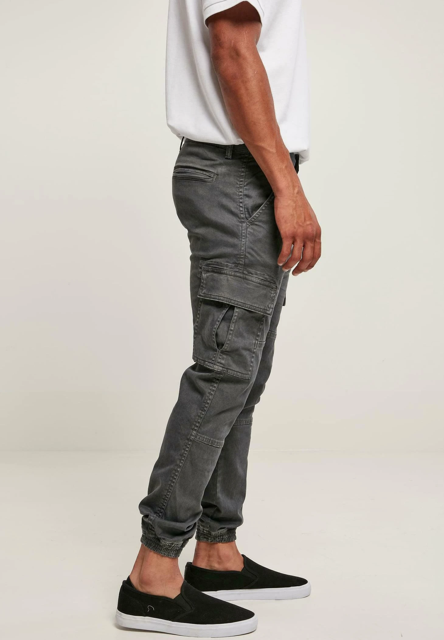 URBAN CLASSICS Washed Jogging - Cargobroek - Darkshadow 10 URBAN CLASSICS Washed Jogging - Cargobroek - Darkshadow - Afbeelding 8