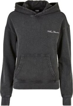 URBAN CLASSICS Small Embroidery - Hoodie - Black -Urban Classics bc78fbc2cd3543b9b703de281eb82dc3
