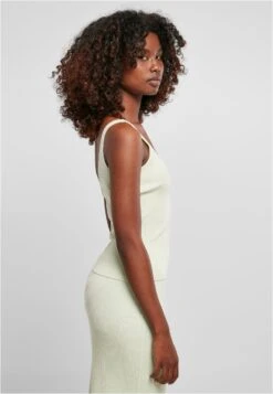 URBAN CLASSICS Ladies Rib Knit Top - Top - Lightmint 11 URBAN CLASSICS Ladies Rib Knit Top - Top - Lightmint -Urban Classics bcf69cc8631740f9ab47645550d44563