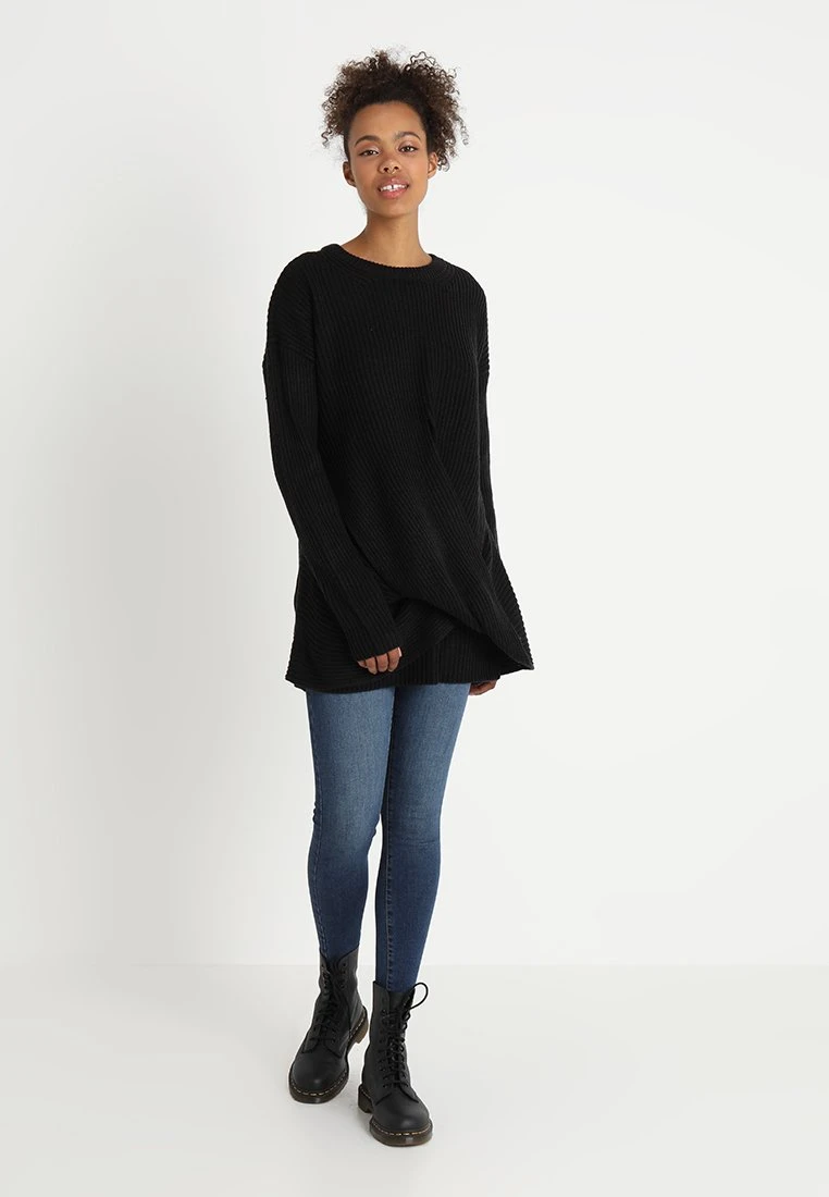 URBAN CLASSICS Ladies Wrapped - Trui - Black 4 URBAN CLASSICS Ladies Wrapped - Trui - Black - Afbeelding 2