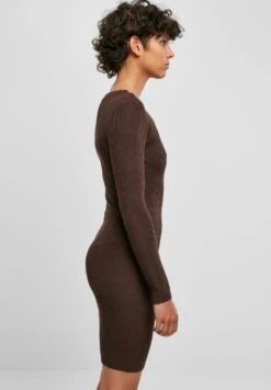URBAN CLASSICS Cut Out - Etui-Jurk - Brown -Urban Classics bd66ce611fca4c38b577edf17449e05a