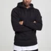 URBAN CLASSICS Relaxed Hoody - Sweater - Black