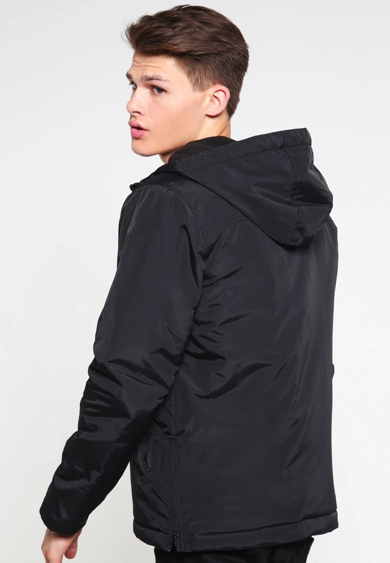 URBAN CLASSICS Padded Pull Over Jacket - Jas - Black 5 URBAN CLASSICS Padded Pull Over Jacket - Jas - Black - Afbeelding 3