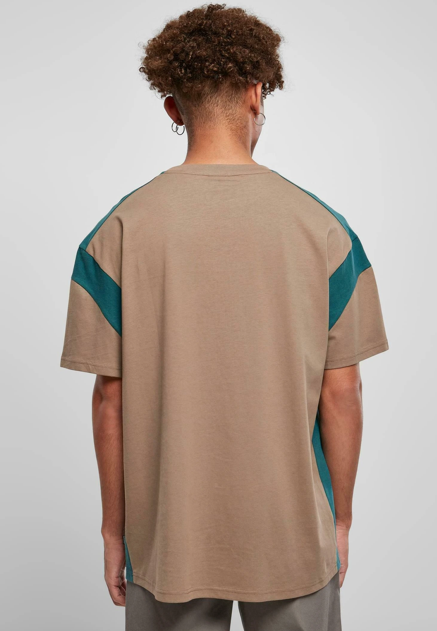 URBAN CLASSICS Active - T-Shirt Print - Darkkhaki Teal 5 URBAN CLASSICS Active - T-Shirt Print - Darkkhaki Teal - Afbeelding 3