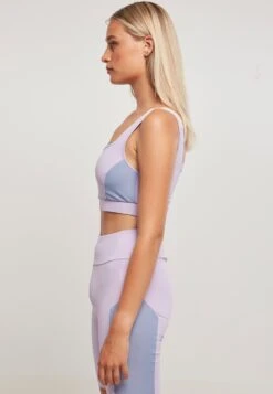 URBAN CLASSICS Bustier - Lilac Violablue Softseagrass -Urban Classics bfe28d0f92734d139964bbd8f90123b5