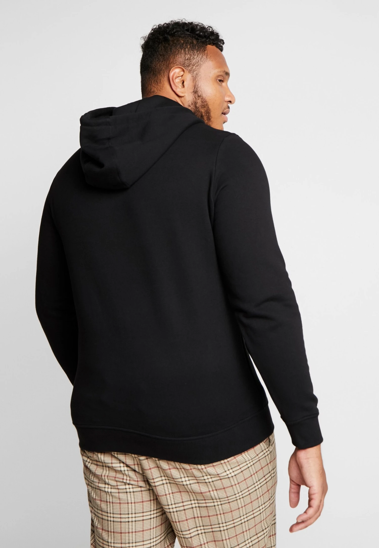 URBAN CLASSICS Organic Basic Hoody Plus Size - Hoodie - Black 5 URBAN CLASSICS Organic Basic Hoody Plus Size - Hoodie - Black - Afbeelding 3