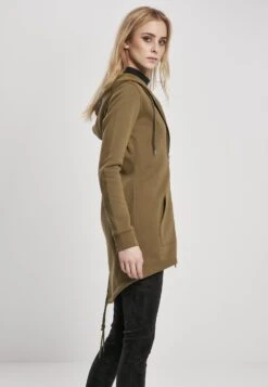 URBAN CLASSICS Parka - Sweater Met Rits - Summerolive -Urban Classics c0a4b83ccbc5414d8190c25d9ebfad7e