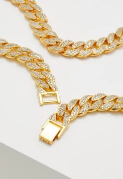 URBAN CLASSICS Heavy Necklace With Stones - Ketting - Gold-Coloured -Urban Classics c13642a960974b22b2218163982d33a3