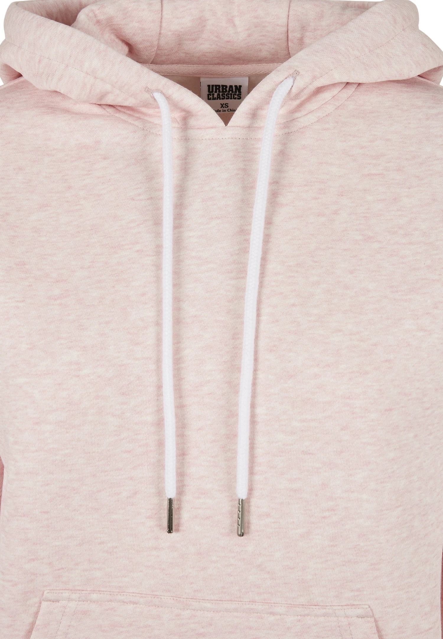URBAN CLASSICS Hoodie - Pink Melange 10 URBAN CLASSICS Hoodie - Pink Melange - Afbeelding 8