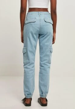 URBAN CLASSICS Relaxed Fit Jeans - Clearblue Bleached -Urban Classics c2cbc6e898a24b2cb895c38dc8959ad2