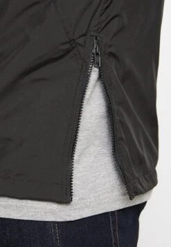 URBAN CLASSICS Check Pull Over Jacket - Windjack - Black/Chess -Urban Classics c2dd8f8236c84d98ae62225a05ed3d73