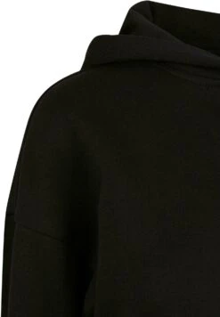 URBAN CLASSICS Short College - Hoodie - Black -Urban Classics c336aad461e7455abab77d02caea137e