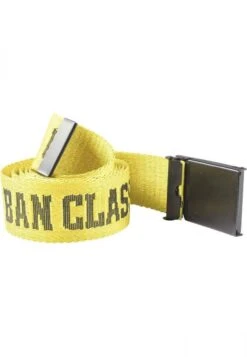 URBAN CLASSICS Jaquard- Riem - Black Yellow Black -Urban Classics c3f4c4e9706b45af9addddad60749d4f