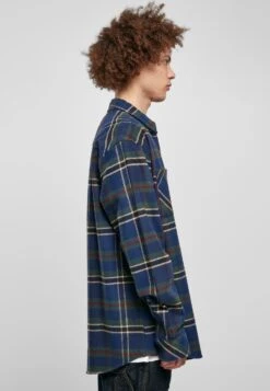 URBAN CLASSICS Overhemd - Darkblue Bottlegreen -Urban Classics c4d1b924f71143d59886d864c0ae2656