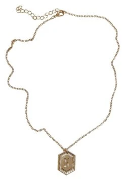 URBAN CLASSICS Letter Basic - Ketting - Gold Coloured