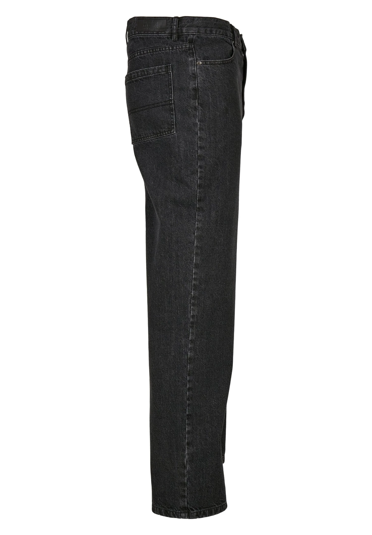 URBAN CLASSICS Relaxed Fit Jeans - Black Acid Washed 11 URBAN CLASSICS Relaxed Fit Jeans - Black Acid Washed - Afbeelding 9