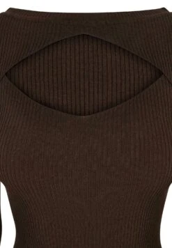 URBAN CLASSICS Cut Out - Etui-Jurk - Brown -Urban Classics c5712e080bfa471bac4b9b8c8821dbc1