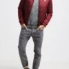 URBAN CLASSICS Diamond - Jas - Burgundy