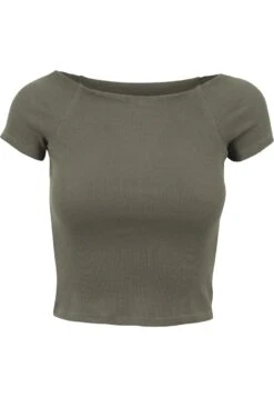 URBAN CLASSICS Off Shoulder - T-Shirt Basic - Olive 11 URBAN CLASSICS Off Shoulder - T-Shirt Basic - Olive -Urban Classics c647e1889156461b93e76bcdc0cf8bf8