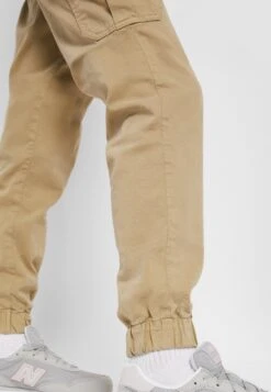 URBAN CLASSICS High Waist - Cargobroek - Unionbeige -Urban Classics c72b79a8679b49a09c5f1667231aa431