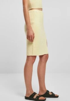 URBAN CLASSICS Kokerrok - Softyellow -Urban Classics c7983f04b61c437bb000c811c6cf2227
