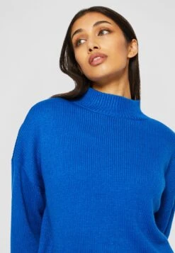 URBAN CLASSICS Oversize Turtleneck - Trui - Bright Blue -Urban Classics c7fa0cfd532c453e8515b06029c90b7b