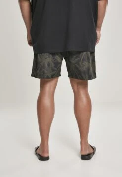URBAN CLASSICS Pattern - Zwemshorts - Palm/Olive -Urban Classics c8e96cbb0b5a4012a7ae2afeee5319a4