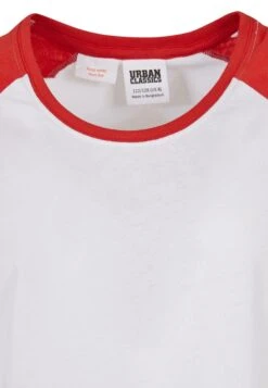 URBAN CLASSICS Kinder Contrast Raglan 2-Pack - T-Shirt Print - White Hugered White Black -Urban Classics c9a07ef0596f47babd0ed0b102c0a709