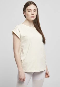 URBAN CLASSICS Extended Shoulder Tee - T-Shirt Basic - Whitesand