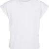 URBAN CLASSICS Extended Shoulder - T-Shirt Basic - White -Urban Classics cbf92c179a664064b7e3f525731741cb