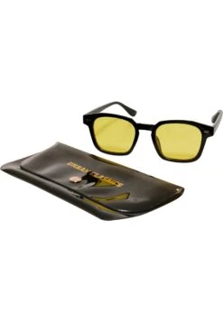 URBAN CLASSICS Maui - Zonnebril - Black Yellow -Urban Classics cc08de65c8c54f44ad98772ed1108f48