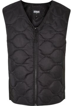 URBAN CLASSICS Herren Zipped Gilet - Bodywarmer - Black -Urban Classics cc6c1656933347d09229b83db8aa1d74